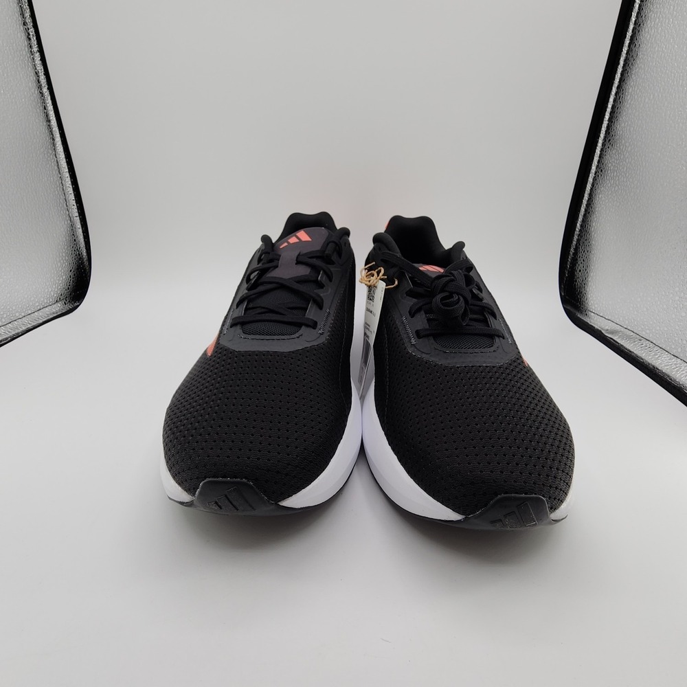 Adidas Duramo SL Running Shoes Mens Size 12 Black Solar Red Sneaker IF9483 NEW - Picture 3 of 11